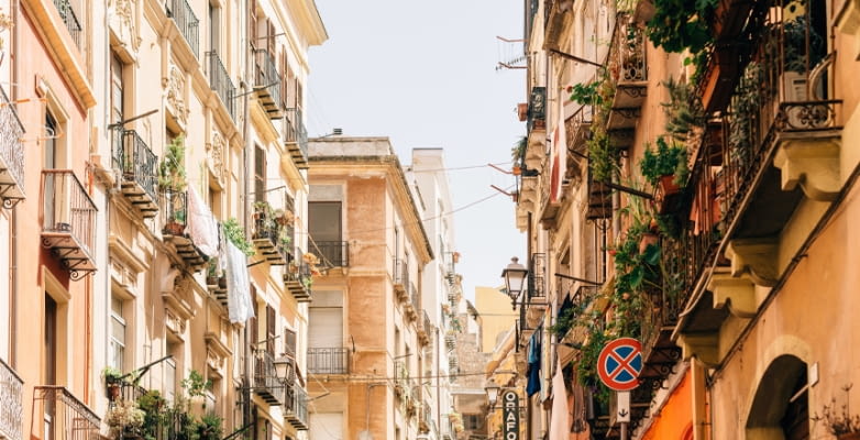 Cagliari auf Sardinien